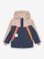 Veste de ski avec doublure polaire MATVALONSO enfants MINI A TURE bleu foncé 1 - vertbaudet enfant 