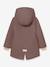 Veste d'hiver avec doublure polaire MATVIKANIA fille MINI A TURE bleu foncé+prune 8 - vertbaudet enfant 