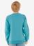 Sweat col rond Tropic Daze enfant bleu ciel 3 - vertbaudet enfant 