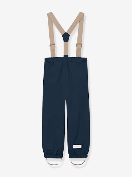 Pantalon de neige MATWILAS enfants MINI A TURE beige+bleu foncé 6 - vertbaudet enfant 