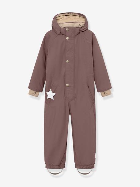Veste de neige avec doublure polaire MATWANNI enfants MINI A TURE prune 1 - vertbaudet enfant 