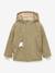 Veste d'hiver avec doublure polaire MATVALONSO Garçons MINI A TURE bleu foncé+vert sauge 4 - vertbaudet enfant 