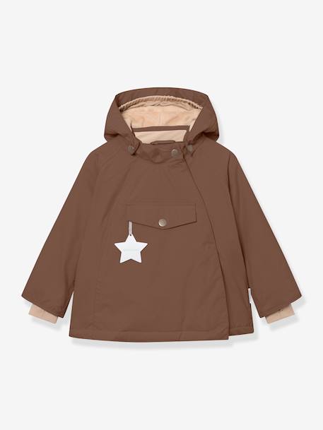 Veste d'hiver avec doublure polaire MATWANG enfants MINI A TURE bleu foncé+bordeaux+marron+rose poudré+vert sauge 12 - vertbaudet enfant 