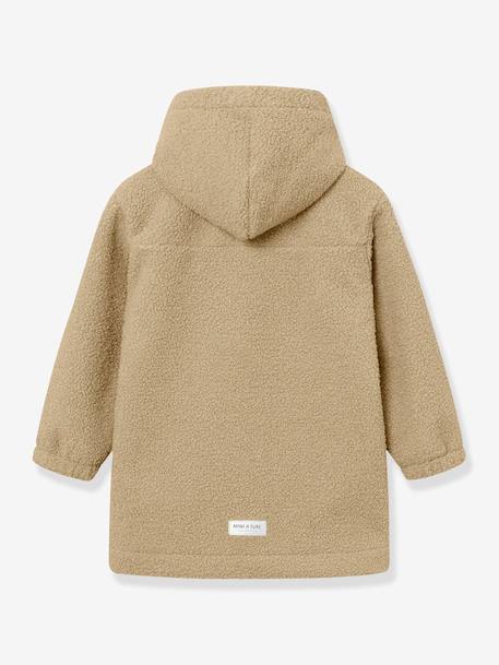 Manteau en polaire Teddy MATCAYKAS Enfants MINI A TURE beige 2 - vertbaudet enfant 