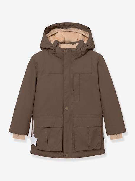 Veste d'hiver avec doublure polaire MATKASTORIO Garçons MINI A TURE bleu foncé+kaki 5 - vertbaudet enfant 