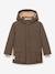 Veste d'hiver avec doublure polaire MATKASTORIO Garçons MINI A TURE bleu foncé+kaki 5 - vertbaudet enfant 