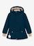 Veste d'hiver MATVELAJA fille MINI A TURE bleu foncé+prune 1 - vertbaudet enfant 