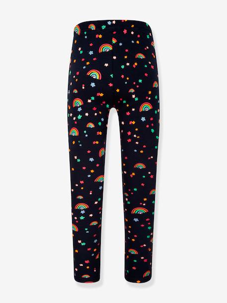 Leggings thermiques Happy Girls filles arc-en-ciel anthracite+marine 5 - vertbaudet enfant 