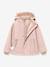 Veste d'hiver avec doublure polaire MATBRIDDINE fille MINI A TURE bleu foncé+rose poudré 5 - vertbaudet enfant 