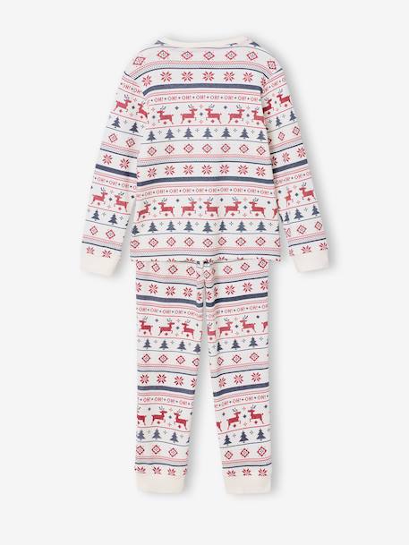 Pyjama mixte Noël 2 pièces capsule famille bleu nuit 2 - vertbaudet enfant 