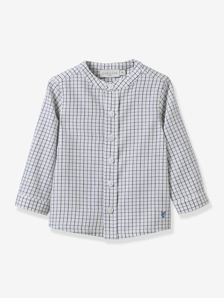 Chemise à carreaux Tattersall bébé multicolore 1 - vertbaudet enfant 