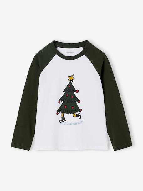 Coffret Pyjama Noël garçon manches longues vert sapin 6 - vertbaudet enfant 