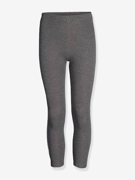 Leggings thermiques filles Happy Girls Basic anthracite+gris chiné+marine+rose bonbon+rose poudré 1 - vertbaudet enfant 