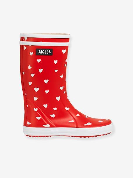 Botttes de pluie imprimée rouge 2 - vertbaudet enfant 