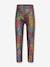 Leggings thermiques filles Happy Girls imprimé brillant anthracite 1 - vertbaudet enfant 