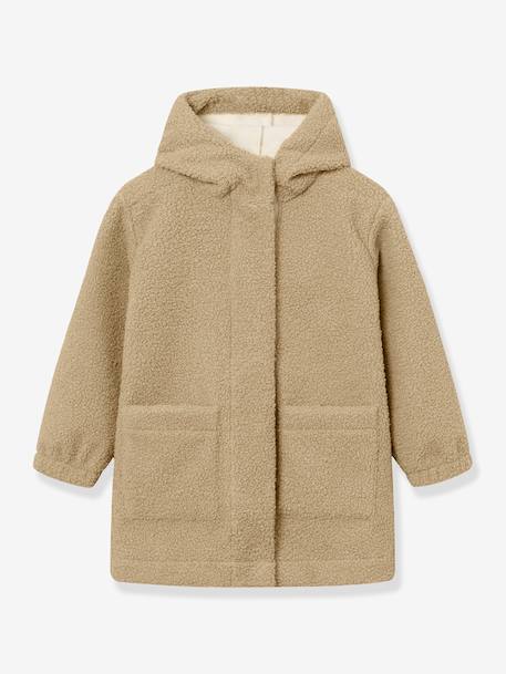 Manteau en polaire Teddy MATCAYKAS Enfants MINI A TURE beige 1 - vertbaudet enfant 