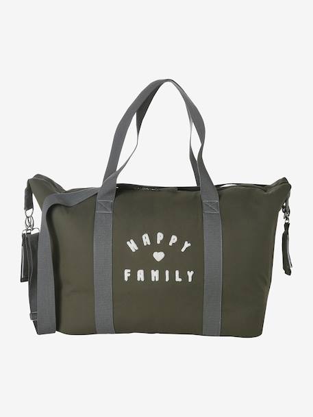Sac à langer week-end MALAGA kaki+marine grisé+sauge+vert de gris 3 - vertbaudet enfant 