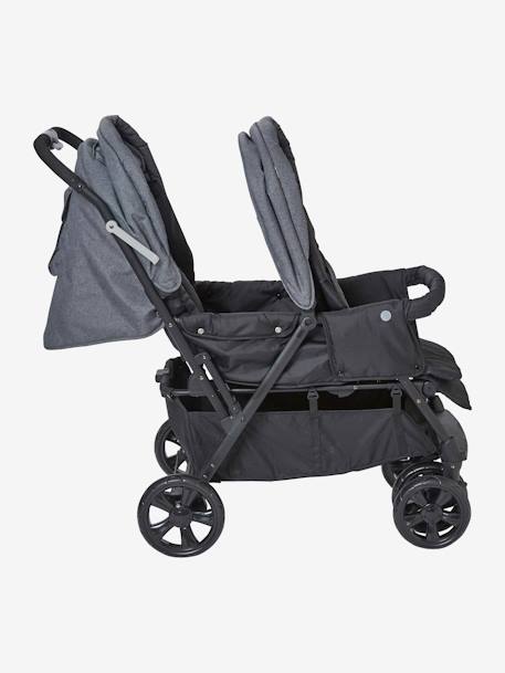 Poussette double  Duocity2 gris 5 - vertbaudet enfant 