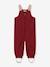 Pantalon de neige MATWALENTY enfants MINI A TURE bleu foncé+bordeaux+rose poudré 4 - vertbaudet enfant 