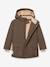 Veste d'hiver avec doublure polaire MATKASTORIO Garçons MINI A TURE bleu foncé+kaki 6 - vertbaudet enfant 
