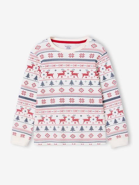 Pyjama mixte Noël 2 pièces capsule famille bleu nuit 5 - vertbaudet enfant 