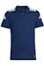 Polo de sport Enfant - Squadra 25 Blanc+Bleu marine+Noir+Rouge 5 - vertbaudet enfant 