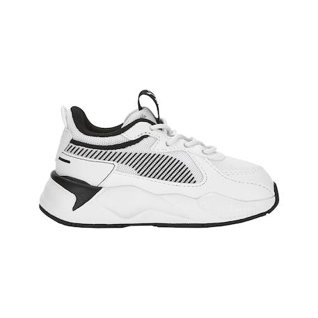 Baskets basses  à lacets Blanc+Blanc noir+Noir+Noir blanc 7 - vertbaudet enfant 