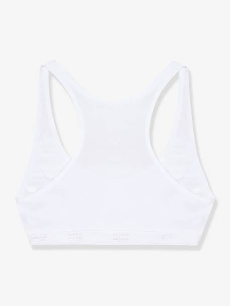 Brassière de sport Pocket Micro girl blanc 2 - vertbaudet enfant 