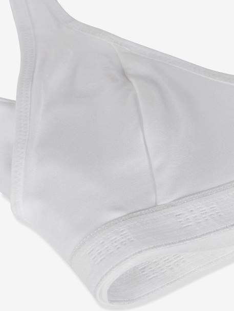 Brassière de sport Pocket Micro girl blanc 3 - vertbaudet enfant 
