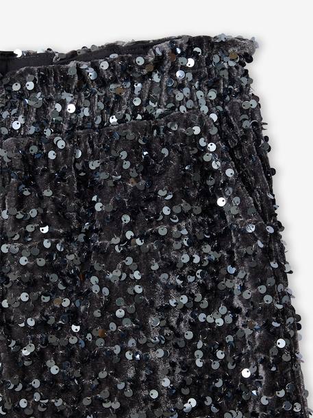 Short fille noël à sequins argent 3 - vertbaudet enfant 