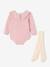 Ensemble naissance barboteuse en tricot et collants mauve 9 - vertbaudet enfant 
