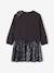 Robe fille noël à sequins effet 2 en 1 anthracite 2 - vertbaudet enfant 