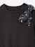Robe fille noël à sequins effet 2 en 1 anthracite 3 - vertbaudet enfant 