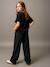 Pantalon large tailleur fille anthracite 6 - vertbaudet enfant 