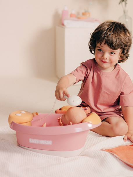 Baignoire balnéo rose 6 - vertbaudet enfant 