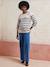 Jean de grossesse droit bandeau sans couture denim brut+denim gris+écru+stone 2 - vertbaudet enfant 