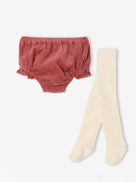 Ensemble naissance bloomer + collants tomette 5 - vertbaudet enfant 