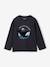 T-shirt garçon imprimé devant anthracite+écru 1 - vertbaudet enfant 