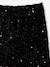 Pantalon fille noël large à sequins noir 3 - vertbaudet enfant 