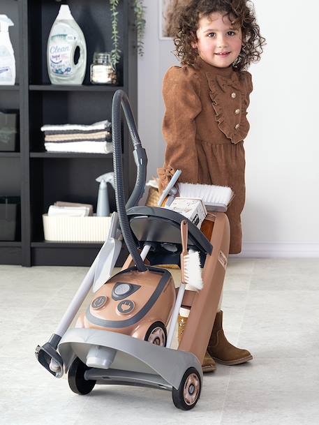 Chariot de ménage + aspirateur rowenta or 6 - vertbaudet enfant 