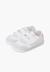 Baskets barefoot combinées semelle blanche Blanc+Gris+Rose 4 - vertbaudet enfant 