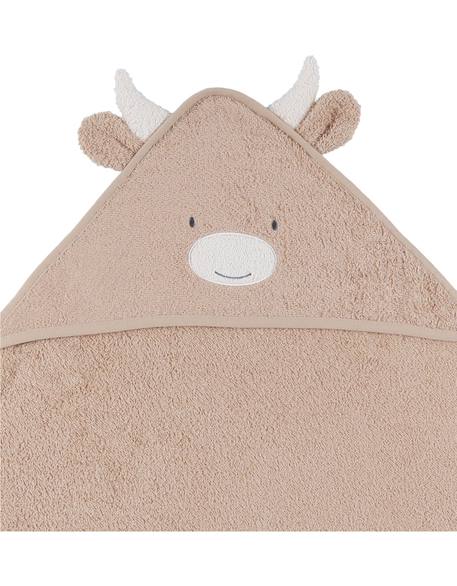 Cape de bain en éponge 75x75 cm Beige+Vert 5 - vertbaudet enfant 