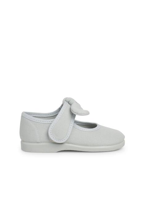 Babies en toile à scratch Blanc+Écru+Gris clair+Rouge 13 - vertbaudet enfant 