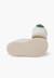 Baskets en cuir tennis barefoot Blanc+Bleu denim+Camel+Eucalyptus+Vieux rose 21 - vertbaudet enfant 