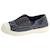 Tennis  velours  à lacets Marine 2 - vertbaudet enfant 