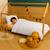 Housse de couette en coton bio Blanc+Fraise+Honey+Rose+Vert+Vichy 2 - vertbaudet enfant 