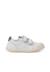 Baskets en cuir tennis barefoot Blanc+Bleu denim+Camel+Eucalyptus+Vieux rose 19 - vertbaudet enfant 