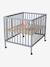 Parc en bois Flexipark bois/blanc+gris 9 - vertbaudet enfant 