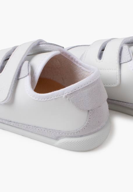 Baskets barefoot combinées semelle blanche Blanc+Gris+Rose 6 - vertbaudet enfant 
