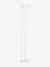Extension 8,5 cm pour barrière de sécurité en métal blanc 1 - vertbaudet enfant 